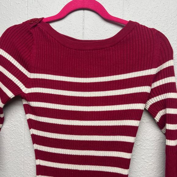 It's Our Time 90s Y2K Vintage Retro Preppy Chic Grunge Juniors Sweater Medium - Picture 3 of 13